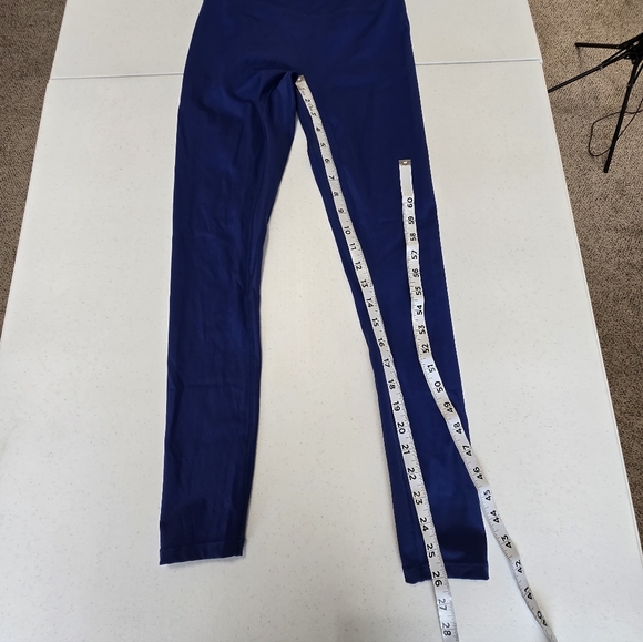 Bylt Basics Metta High Waist Legging In Energy Blue Women's XS Yoga Gym Workout - Picture 7 of 13